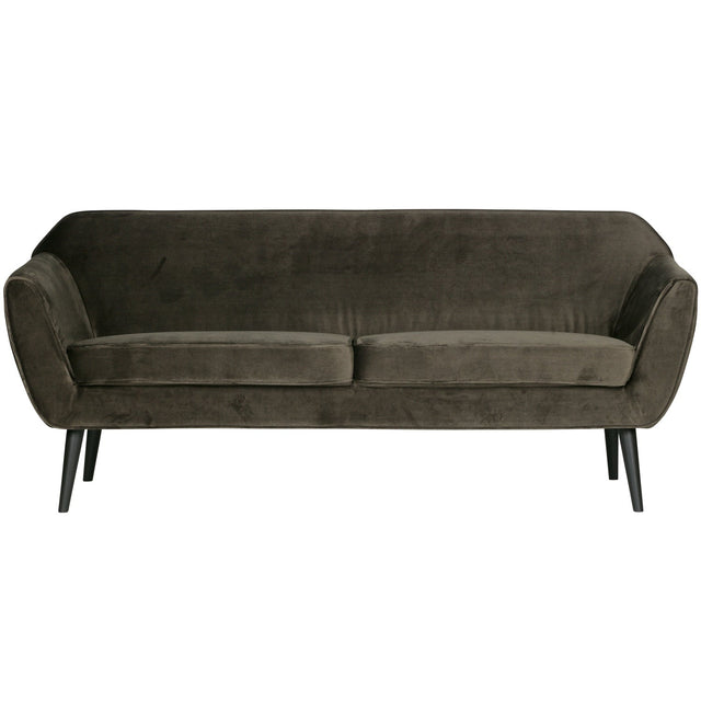 Rocco Sofa 187 Cm Fluweel Warm Groen