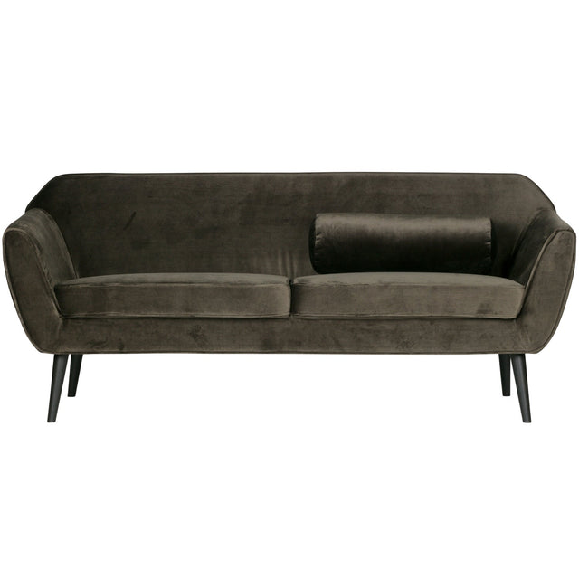 Rocco Sofa 187 Cm Fluweel Warm Groen