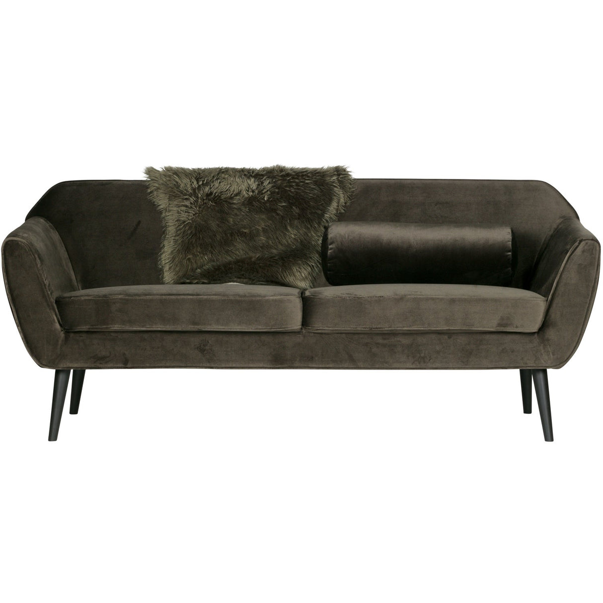 Rocco Sofa 187 Cm Fluweel Warm Groen