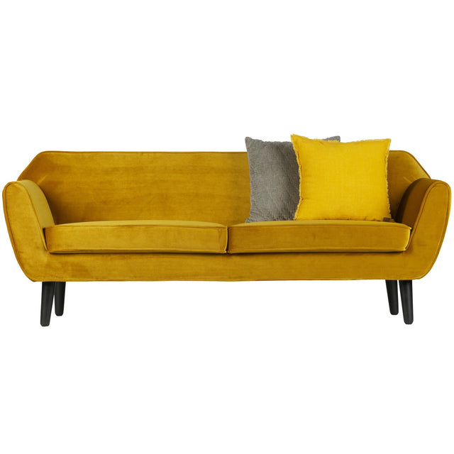 Rocco Sofa 187 Cm Fluweel Oker