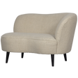 Sara Lounge Fauteuil Rechts Teddy Off White van WOOOD – Luxe comfort op maat van PureWonen. Vraag naar de beste prijs.
