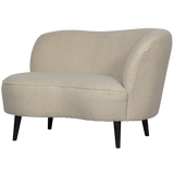Sara Lounge Fauteuil Rechts Teddy Off White van WOOOD – Luxe comfort op maat van PureWonen. Vraag naar de beste prijs.