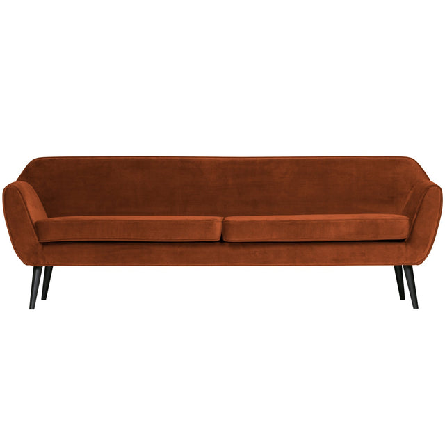 Rocco Xl Sofa 230 Cm Fluweel Roest van WOOOD – Luxe comfort op maat van PureWonen. Vraag naar de beste prijs.