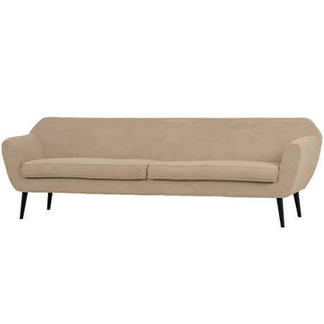 Rocco Xl Sofa 230 Cm Teddy Sand van WOOOD – Luxe comfort op maat van PureWonen. Vraag naar de beste prijs.