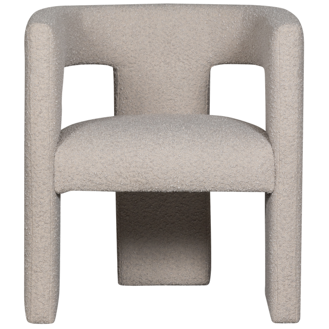 Tiwa Fauteuil Boucle Beige