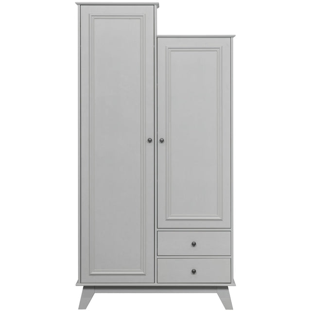 Lily Garderobekast Grenen Clay [Fsc] van WOOOD – Luxe comfort op maat van PureWonen. Vraag naar de beste prijs.