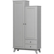 Lily Garderobekast Grenen Clay [Fsc] van WOOOD – Luxe comfort op maat van PureWonen. Vraag naar de beste prijs.