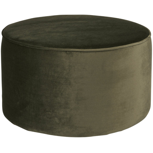Sara Poef Laag Warm Groen 36x O60 van WOOOD – Luxe comfort op maat van PureWonen. Vraag naar de beste prijs.