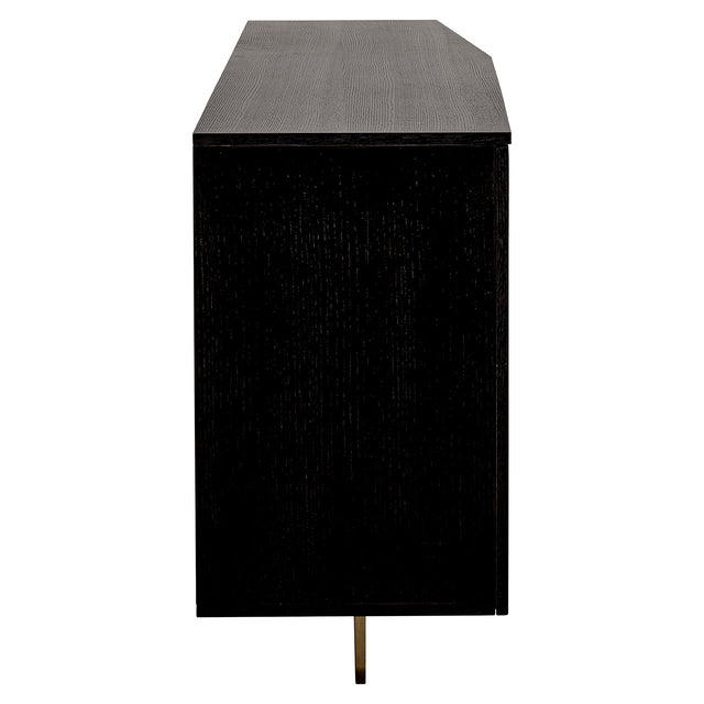 Dressoir Dax 4-deuren (Charcoal)