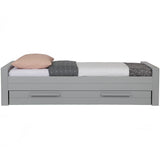 Dennis Bed 90 X200 Cm Grenen Betongrijs Geborsteld [Fsc] van WOOOD – Luxe comfort op maat van PureWonen. Vraag naar de beste prijs.
