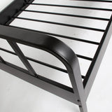 Mees Bed Metaal Zwart 90x200 Cm van WOOOD – Luxe comfort op maat van PureWonen. Vraag naar de beste prijs.