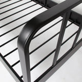 Mees Bed Metaal Zwart 90x200 Cm van WOOOD – Luxe comfort op maat van PureWonen. Vraag naar de beste prijs.