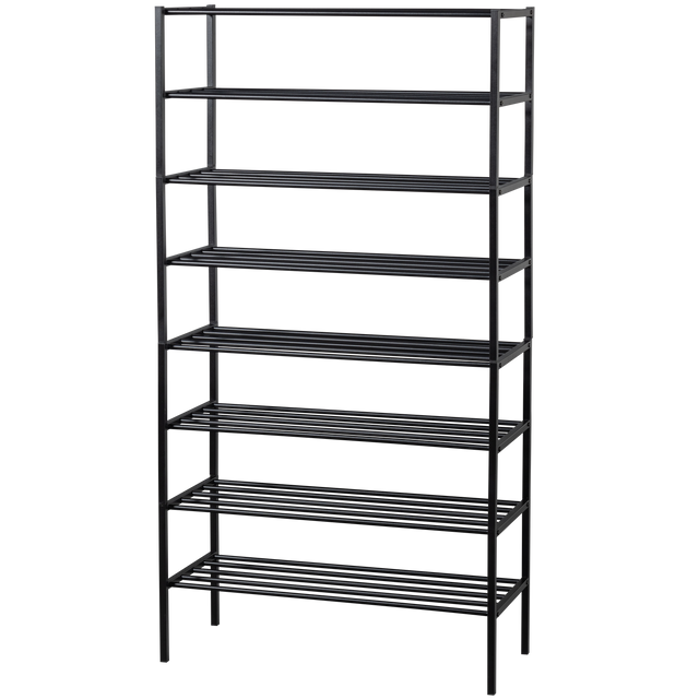 Ferro Schoenenrek Stapel V 4 Metaal Zwart van WOOOD – Luxe comfort op maat van PureWonen. Vraag naar de beste prijs.