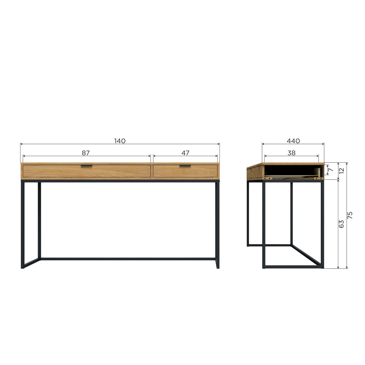 Silas Bureau Eiken Decor [Fsc]