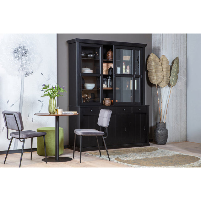 Lagos Buffetkast Grenen Diepzwart [Fsc] van WOOOD – Luxe comfort op maat van PureWonen. Vraag naar de beste prijs.
