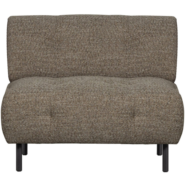 Lloyd Fauteuil Grof Geweven Donkerbruin Melange van WOOOD – Luxe comfort op maat van PureWonen. Vraag naar de beste prijs.