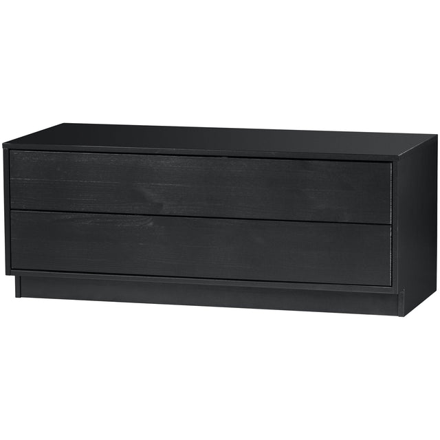 Finca Tv Meubel 100 Cm Grenen Diepzwart [Fsc] van WOOOD – Luxe comfort op maat van PureWonen. Vraag naar de beste prijs.