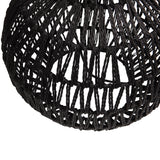 Macy Tafellampvoet Rattan Look Zwart van WOOOD – Luxe comfort op maat van PureWonen. Vraag naar de beste prijs.