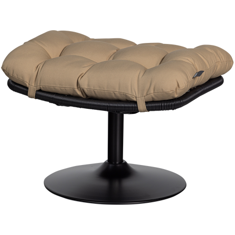 Vive Tuinhocker Outdoor Rattan Zand / Zwart van WOOOD - laagste prijs offerte van PureWonen