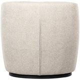 Serra Draaifauteuil Geweven Stof Off White van WOOOD – Luxe comfort op maat van PureWonen. Vraag naar de beste prijs.