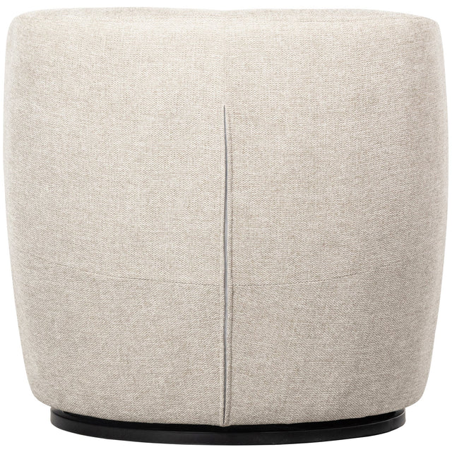 Serra Draaifauteuil Geweven Stof Off White van WOOOD – Luxe comfort op maat van PureWonen. Vraag naar de beste prijs.