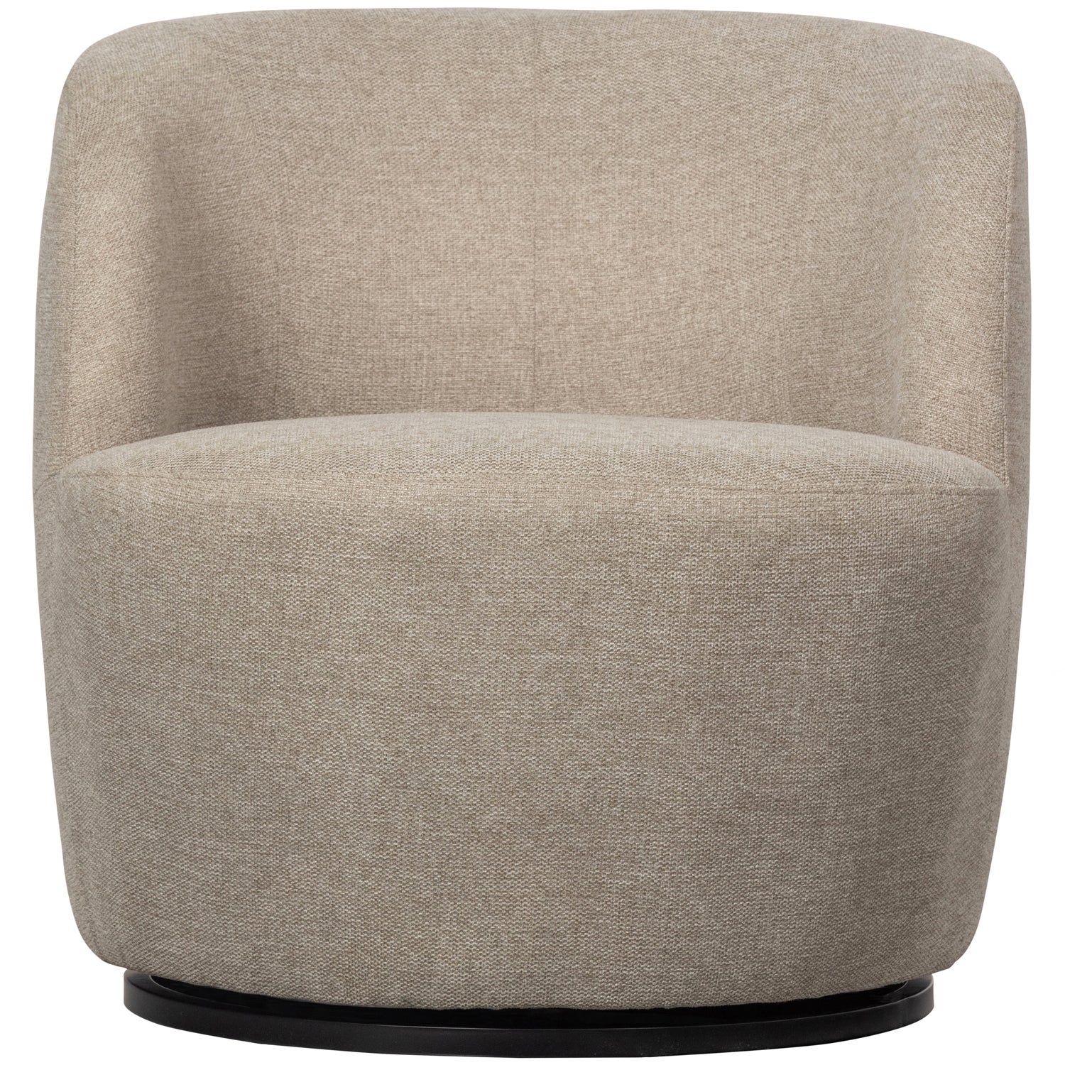 Serra Draaifauteuil Geweven Stof Zand van WOOOD – Luxe comfort op maat van PureWonen. Vraag naar de beste prijs.