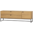 Silas Tv Meubel 180 Cm Eiken Decor [Fsc] van WOOOD – Luxe comfort op maat van PureWonen. Vraag naar de beste prijs.