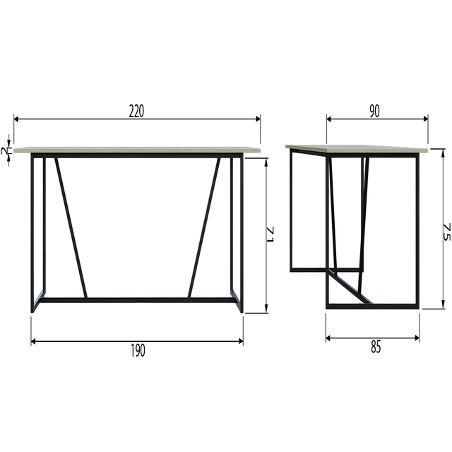 Silas Eettafel Essen Dust [Fsc] van WOOOD – Luxe comfort op maat van PureWonen. Vraag naar de beste prijs.