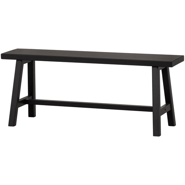 Imme Bankje Hout Zwart 110 Cm van WOOOD – Luxe comfort op maat van PureWonen. Vraag naar de beste prijs.