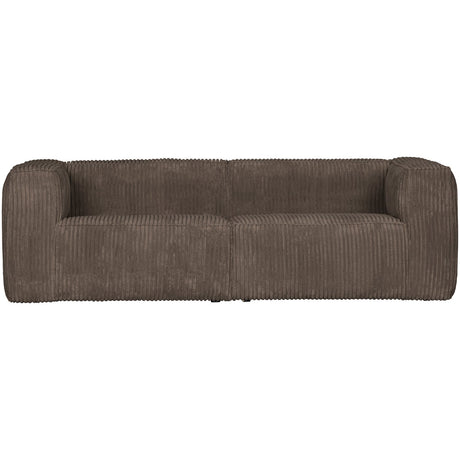 Bean 3,5 Zits Bank Grove Ribstof Mud van WOOOD – Luxe comfort op maat van PureWonen. Vraag naar de beste prijs.
