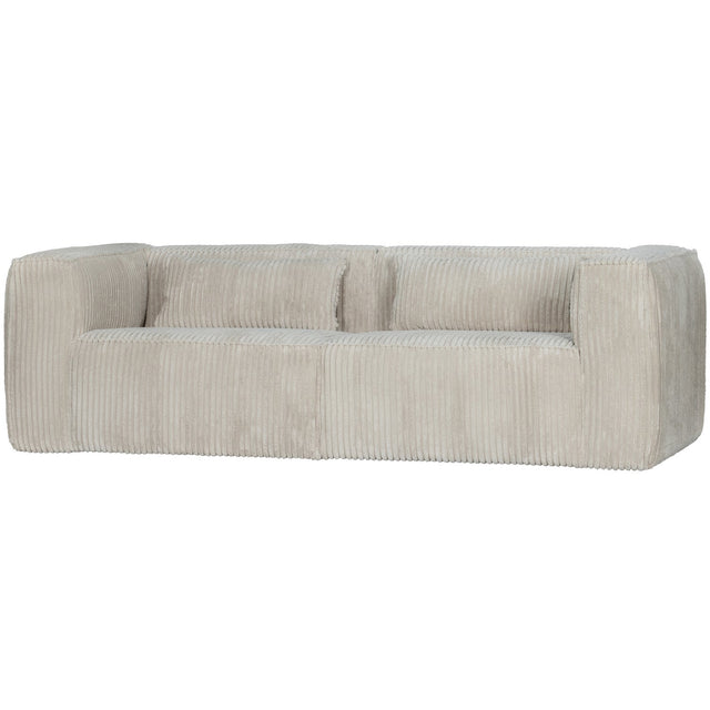 Bean 3,5 Zits Bank Grove Ribstof Naturel van WOOOD – Luxe comfort op maat van PureWonen. Vraag naar de beste prijs.