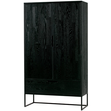 Silas 2 Deurs Kast Essen Blacknight [Fsc] van WOOOD – Luxe comfort op maat van PureWonen. Vraag naar de beste prijs.