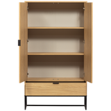 Silas 2 Deurs Kast Eiken Decor [Fsc] van WOOOD – Luxe comfort op maat van PureWonen. Vraag naar de beste prijs.