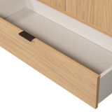 Silas 2 Deurs Kast Eiken Decor [Fsc] van WOOOD – Luxe comfort op maat van PureWonen. Vraag naar de beste prijs.