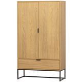 Silas 2 Deurs Kast Eiken Decor [Fsc] van WOOOD – Luxe comfort op maat van PureWonen. Vraag naar de beste prijs.