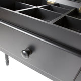 Romy Hal/Kaptafel Hout Zwart van WOOOD – Luxe comfort op maat van PureWonen. Vraag naar de beste prijs.
