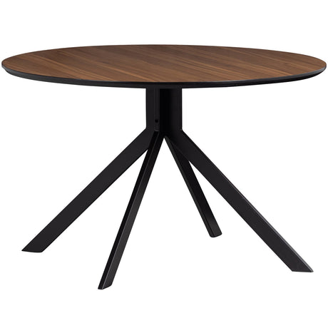Bruno Eettafel Rond Mdf Walnoot O120 Cm van WOOOD – Luxe comfort op maat van PureWonen. Vraag naar de beste prijs.