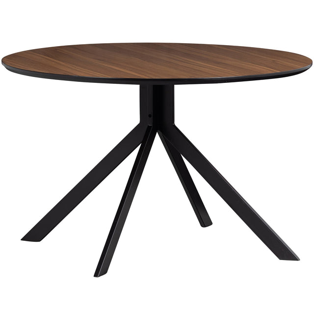 Bruno Eettafel Rond Mdf Walnoot O120 Cm van WOOOD – Luxe comfort op maat van PureWonen. Vraag naar de beste prijs.