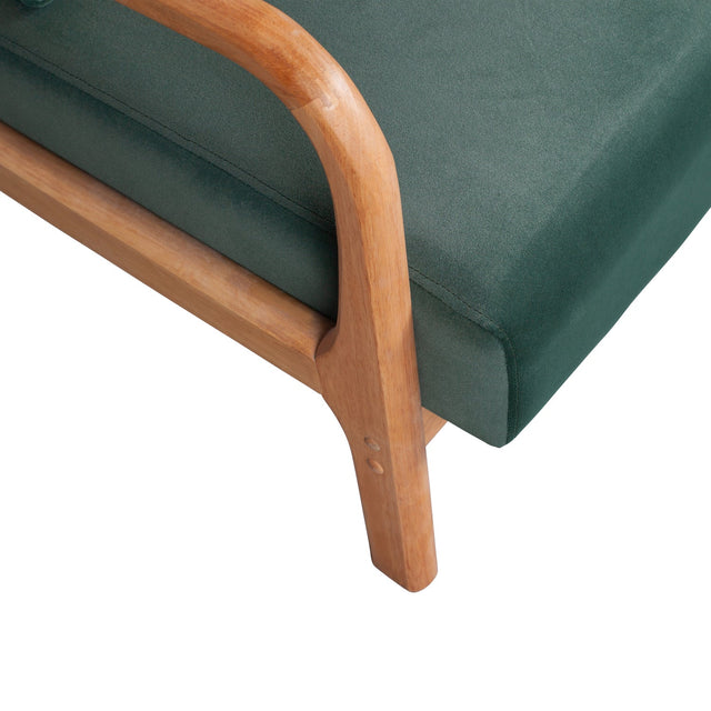 Mark Fauteuil Fluweel Flesgroen van WOOOD – Luxe comfort op maat van PureWonen. Vraag naar de beste prijs.