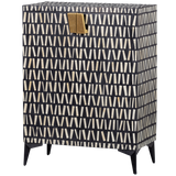 Menne Opbergkast Zwart/Wit van WOOOD – Luxe comfort op maat van PureWonen. Vraag naar de beste prijs.