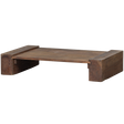 Cuno Salontafel Laag Hout Donkerbruin van WOOOD – Luxe comfort op maat van PureWonen. Vraag naar de beste prijs.