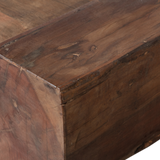Cuno Salontafel Laag Hout Donkerbruin van WOOOD – Luxe comfort op maat van PureWonen. Vraag naar de beste prijs.