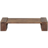 Cuno Salontafel Laag Hout Donkerbruin van WOOOD – Luxe comfort op maat van PureWonen. Vraag naar de beste prijs.