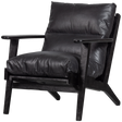 Houston Fauteuil Echt Leer Zwart van BePureHome – Luxe comfort op maat van PureWonen. Vraag naar de beste prijs.