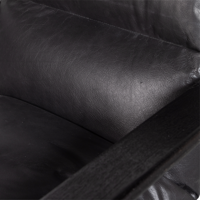 Houston Fauteuil Echt Leer Zwart van BePureHome – Luxe comfort op maat van PureWonen. Vraag naar de beste prijs.