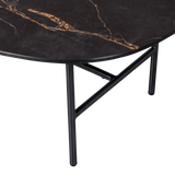 Vajen Salontafel Met Zwart Marmeren Look Blad 80x60 Cm van WOOOD – Luxe comfort op maat van PureWonen. Vraag naar de beste prijs.