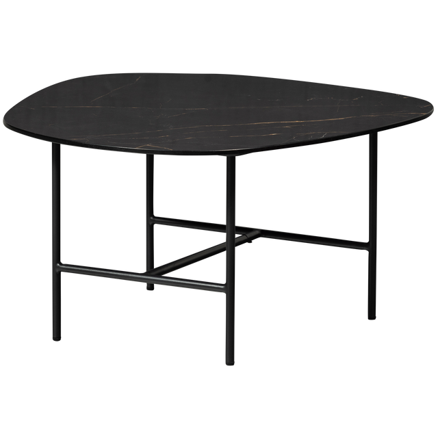 Vajen Salontafel Met Zwart Marmeren Look Blad 70x70 Cm van WOOOD – Luxe comfort op maat van PureWonen. Vraag naar de beste prijs.