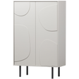 Cadiz Opbergkast Grenen Mist [Fsc] van WOOOD – Luxe comfort op maat van PureWonen. Vraag naar de beste prijs.