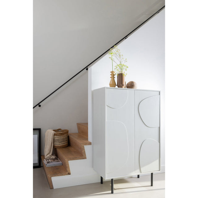 Cadiz Opbergkast Grenen Mist [Fsc] van WOOOD – Luxe comfort op maat van PureWonen. Vraag naar de beste prijs.