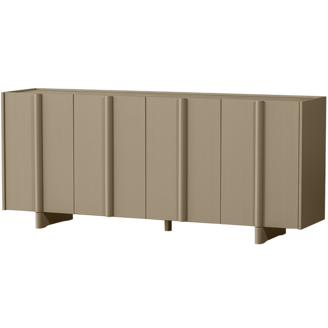 BASU DRESSOIR GRENEN MUD [fsc] van WOOOD – Luxe comfort op maat van PureWonen. Vraag naar de beste prijs.